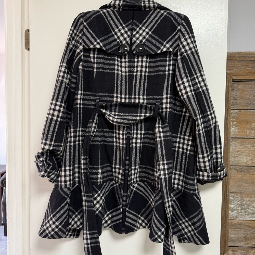 Express Monochrome Plaid Jacket